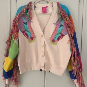 RARE - Queen of Sparkles Horse Sweater (S)